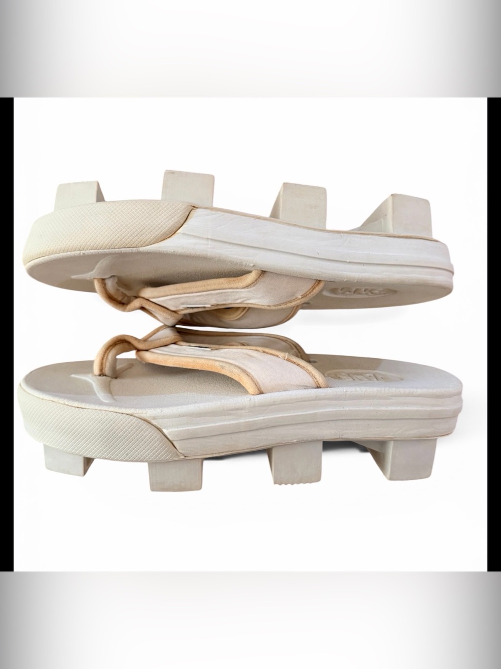 Vintage Vans Flip Flops platform sandals 7